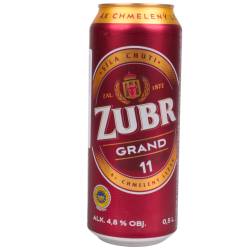 Пиво   Zubr Grand  4,8%  0.5 з/б Чехія