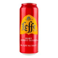 Пиво Leffe Rubby світле  0,5л з/б Бельгія