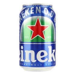 Пиво Heineken (б/а)  0.0%  0,33 з/б Нідерланди