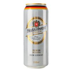 Пиво Weissbier світле пшеничне нефільтр. 5,1% 0,5л з/б ТМ MECKLENBURGER