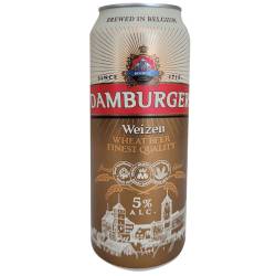 Пиво Damburger  Weizen н/фільт. 5% 0.5 з/б Бельгія