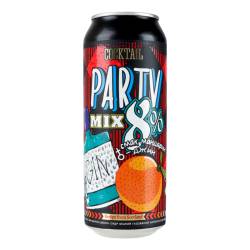 Сидр газ,сол. Party Mix Gin (мандарин+джин) 0,5л з/б ТМ Gardens
