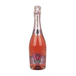 Вино ігристе напівсолодке рожеве ТМ Villa Krim 0,75 л
