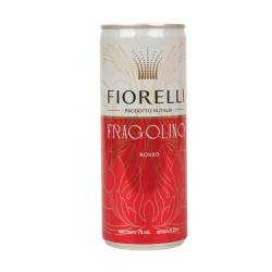 Напій на основі вина Fragolino Rosso Fiorelli 0.25 л з/б