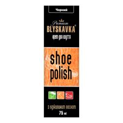 Крем для взуття Blyskavka чорний з апл. 75мл