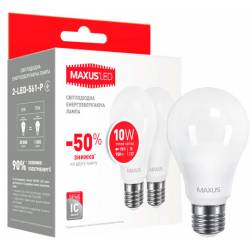 Лампы LED A60 10W 3000K 220V E27 2-LED-561-01 (по 2шт)