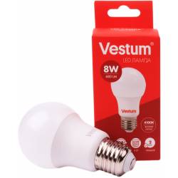 1-VS-1107 Лампа LED Vestum A55 8W 4100K 220V E27