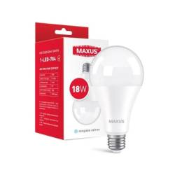 Лампа світлодіодна MAXUS  A80 18W 4100K 220V E27 1-LED-784