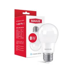 Лампа світлодіодна MAXUS  A55 8W 4100K 220V E27 1-LED-774