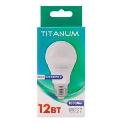 LED лампа TITANUM A60 12W E27 4100K 220V (TLA6012274)