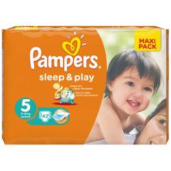 PAMPERS Sleep & Play  Junior (11-16 kg) 42 шт.