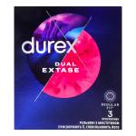 Презерватив Durex Dual Extase 3шт*