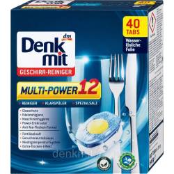Таблетки для посудомийних машин Denkmit 40шт