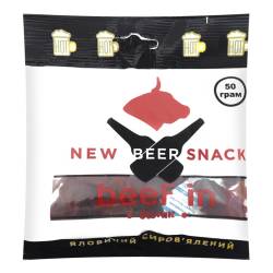 Балик яловичий сиров'ялений 50г New Beer Snack