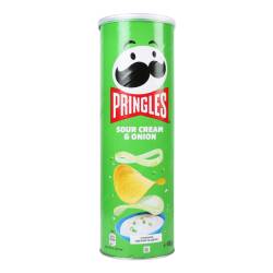 Чіпси Pringles Сметана і цибуля 165г