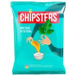 Чіпси CHIPSTER`S Сметана і Зелень 70г