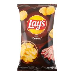 Чіпси картопляні зі смаком бекону Lay's м/у 60г