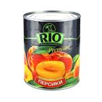 Персики половинки 850г Rio