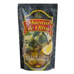 Оливки в пласт. пакеті з лимоном 170г Maestro de Oliva