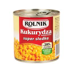 Кукурудза солодка консервована 425мл з/б ключ Rolnik Угорщина