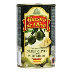 Оливки із сиром 300г Maestro de Oliva