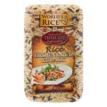 Рис натурал + червоний + чорний  500г "World's Rice"