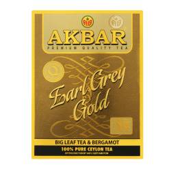 Чай чорний Earl Grey Gold AKBAR 80г