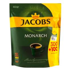 Кава розчинна Jacobs Monarch м/у 400г.