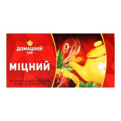 Чай чорний Міцний Домашній 20*2г б/я