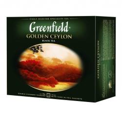 Чай чорний Golden Ceylon Greenfield 50*2г