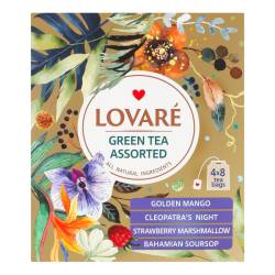 Чай «Зелений асорті»  LOVARE 32*1.5г