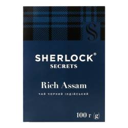 Чай чорний Rich Assam Sherlock Secrets 100г