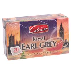 Чай Celmar чорний Earl Grey  в пакетах б/н 20х1.5г. Кор. ПОЛЬЩА
