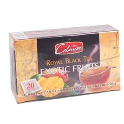 Чай Celmar чорний з екзотичними фруктами в пакетах бн 20х1.5г. ПОЛЬЩА